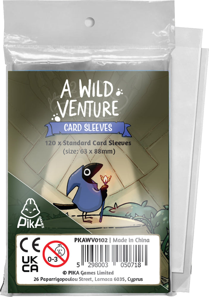 A Wild Venture:  Card Sleeves