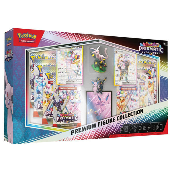 Pokemon: Scarlet & Violet 8.5 Prismatic Evolutions Premium Figure Collection