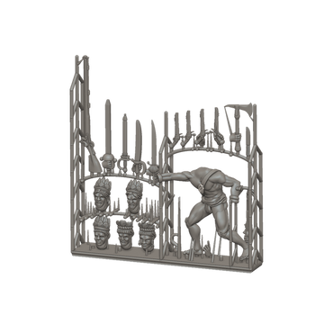 Port Royal Minis Game: Sprue Customizable Native American Character