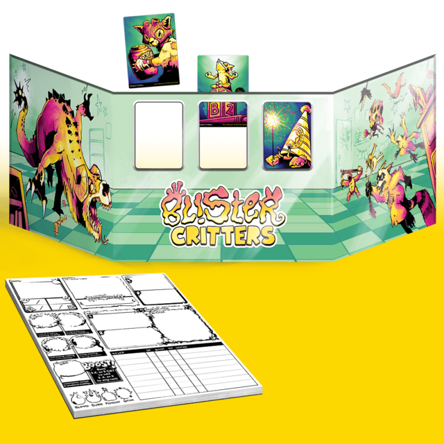 The Blister Critters: Producer Screen