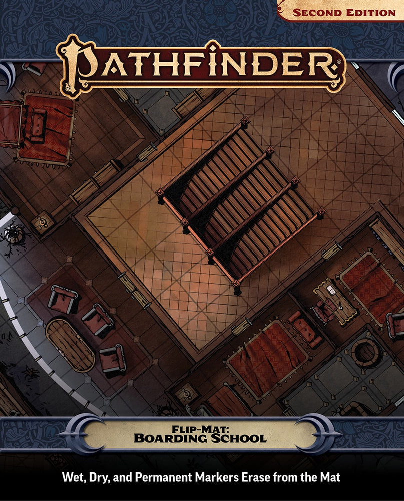 Pathfinder 2E Flip-Mat: Boarding School