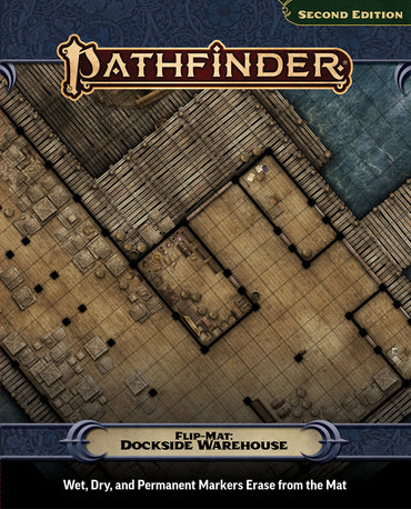 Pathfinder 2E Flip-Mat: Dockside Warehouse