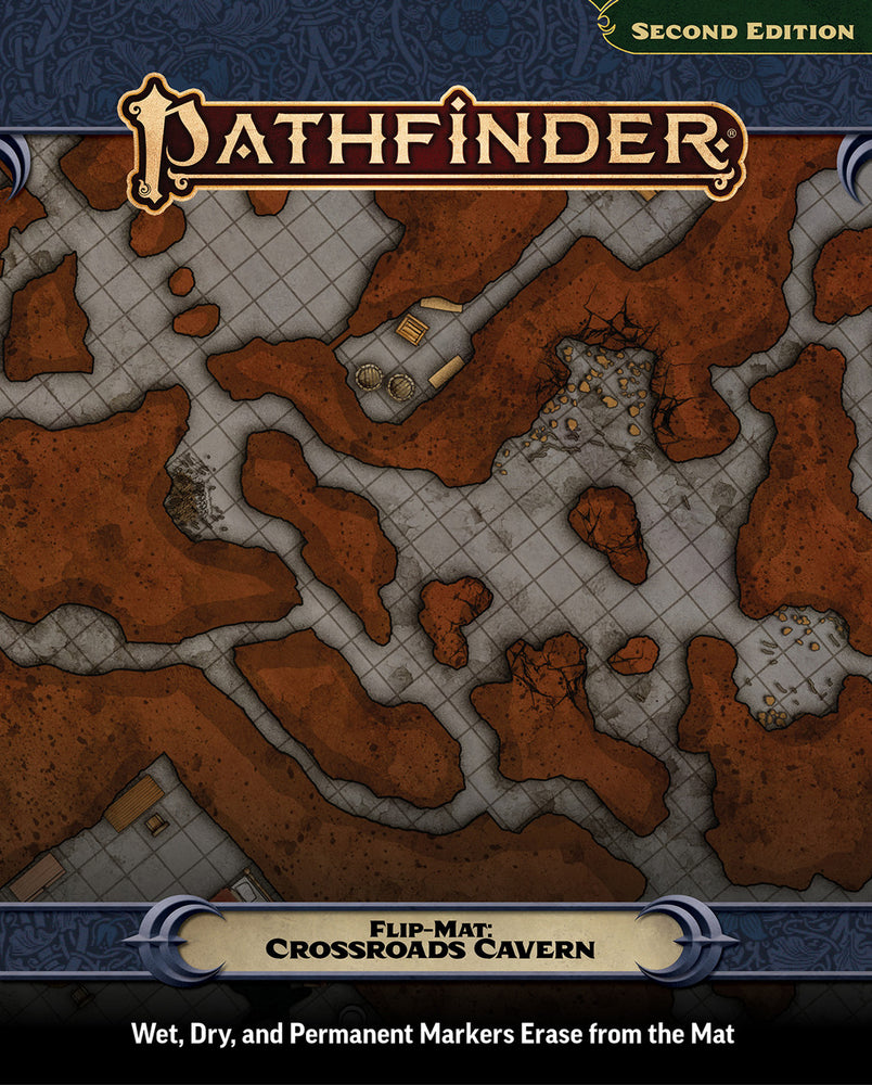 Pathfinder 2E Flip-Mat: Crossroads Cavern