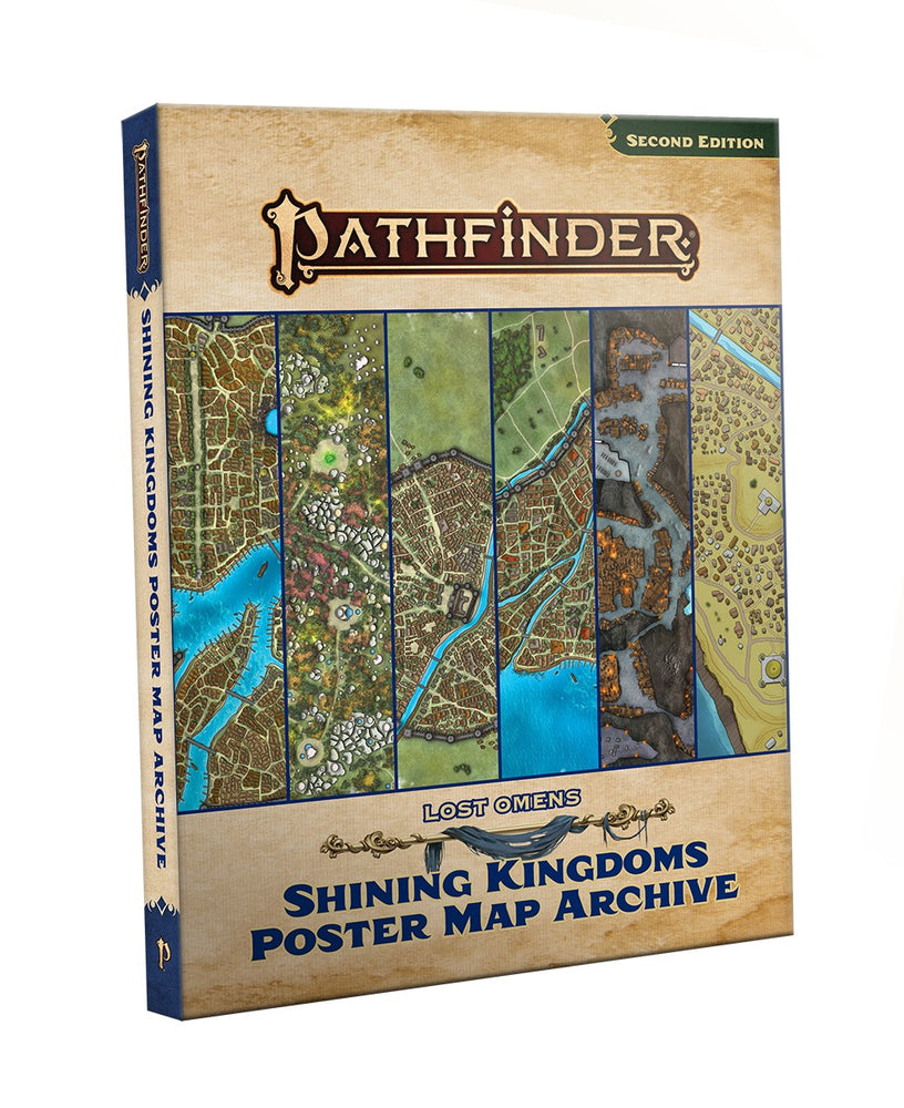 Pathfinder 2E: Lost Omens Shining Kingdoms Poster Map Archive