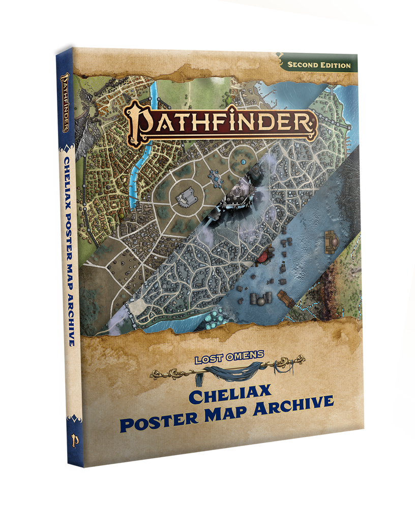 Pathfinder 2E: Lost Omens Cheliax Poster Map Archive
