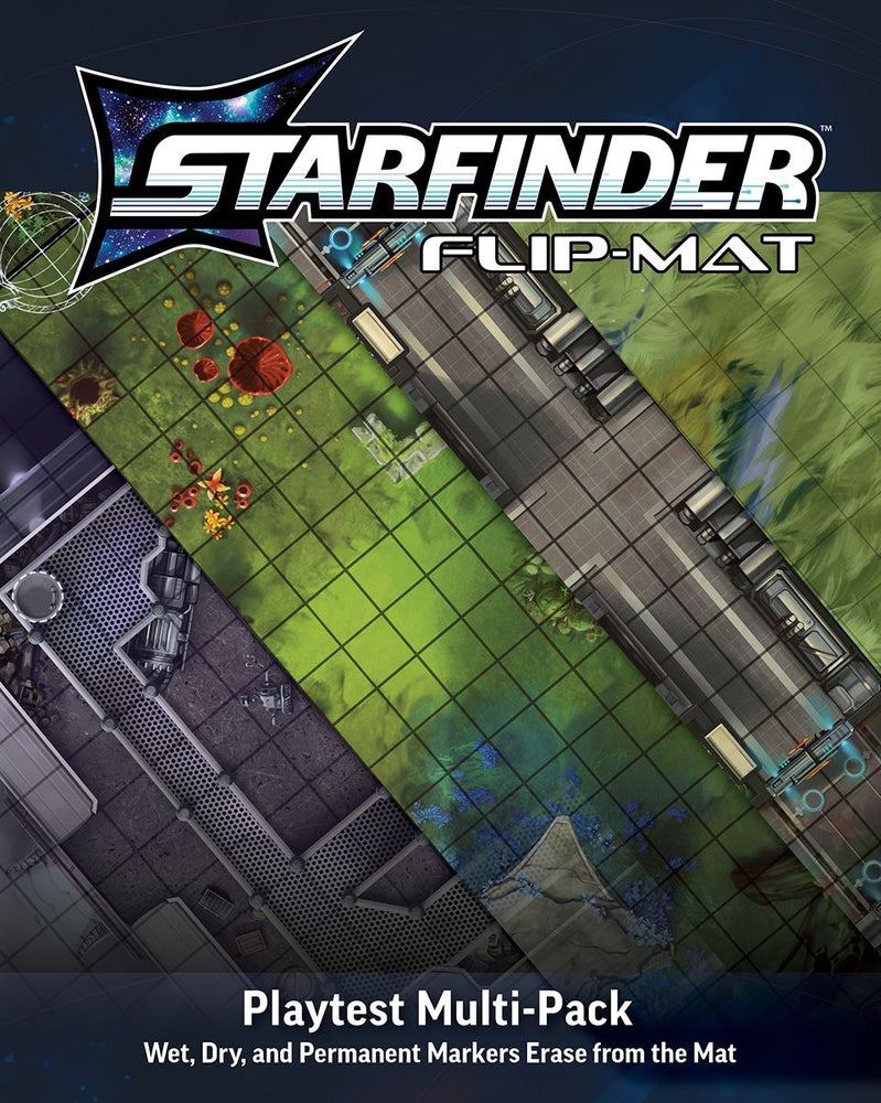 Starfinder Flip-Mat: Multi-Pack - 2nd Edition Playtest