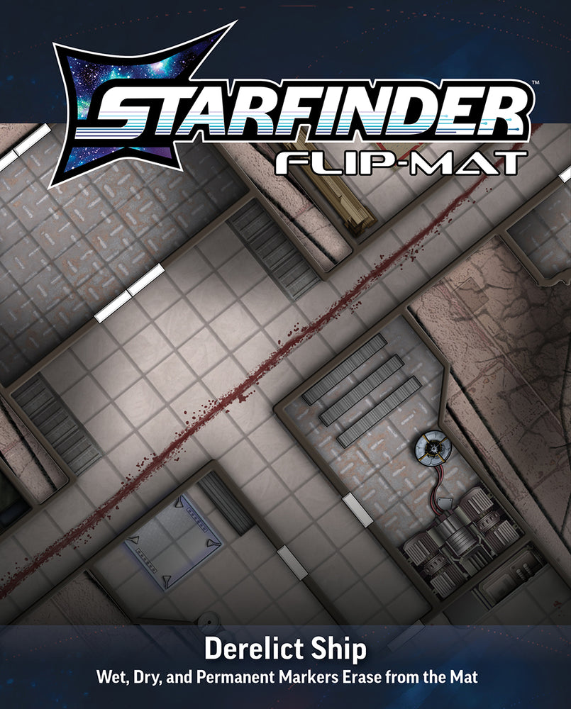 Starfinder 2E Flipmat: Derelict Starships