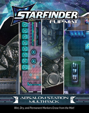 Starfinder 2E Flip-Mat: Absalom Station Multi-Pack