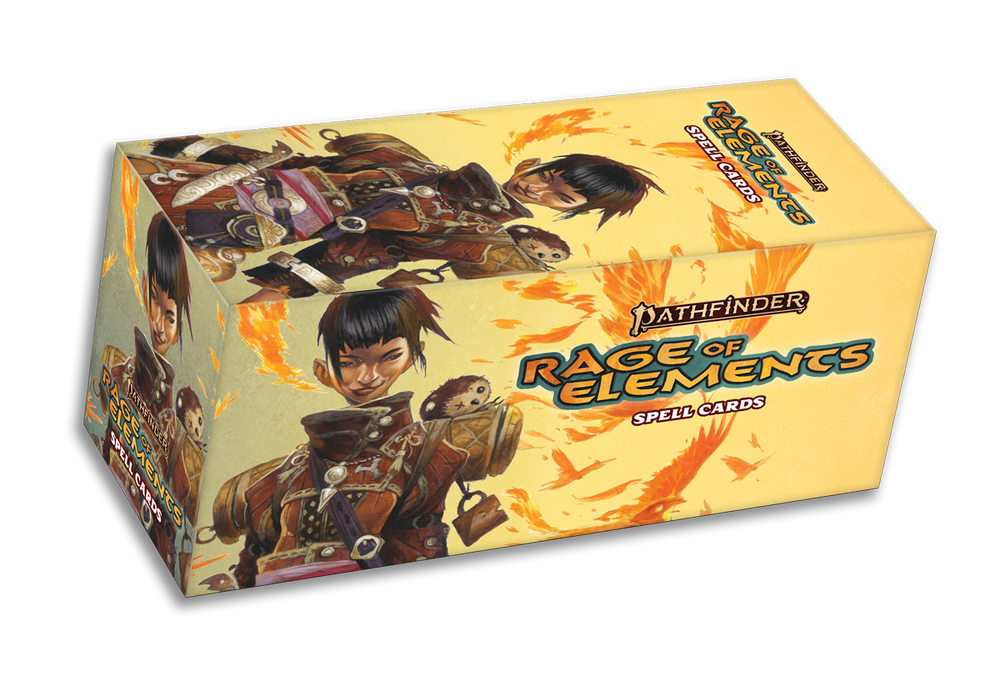 Pathfinder 2E: Spell Cards: Rage of Elements