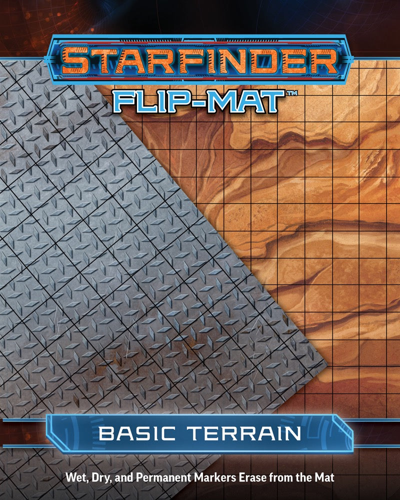 Starfinder Flip Mat: Basic Terrain