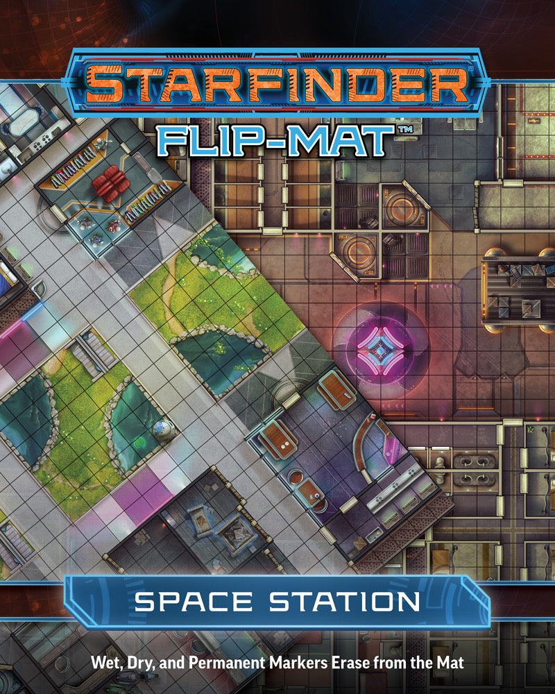 Starfinder Flip Mat: Space Station