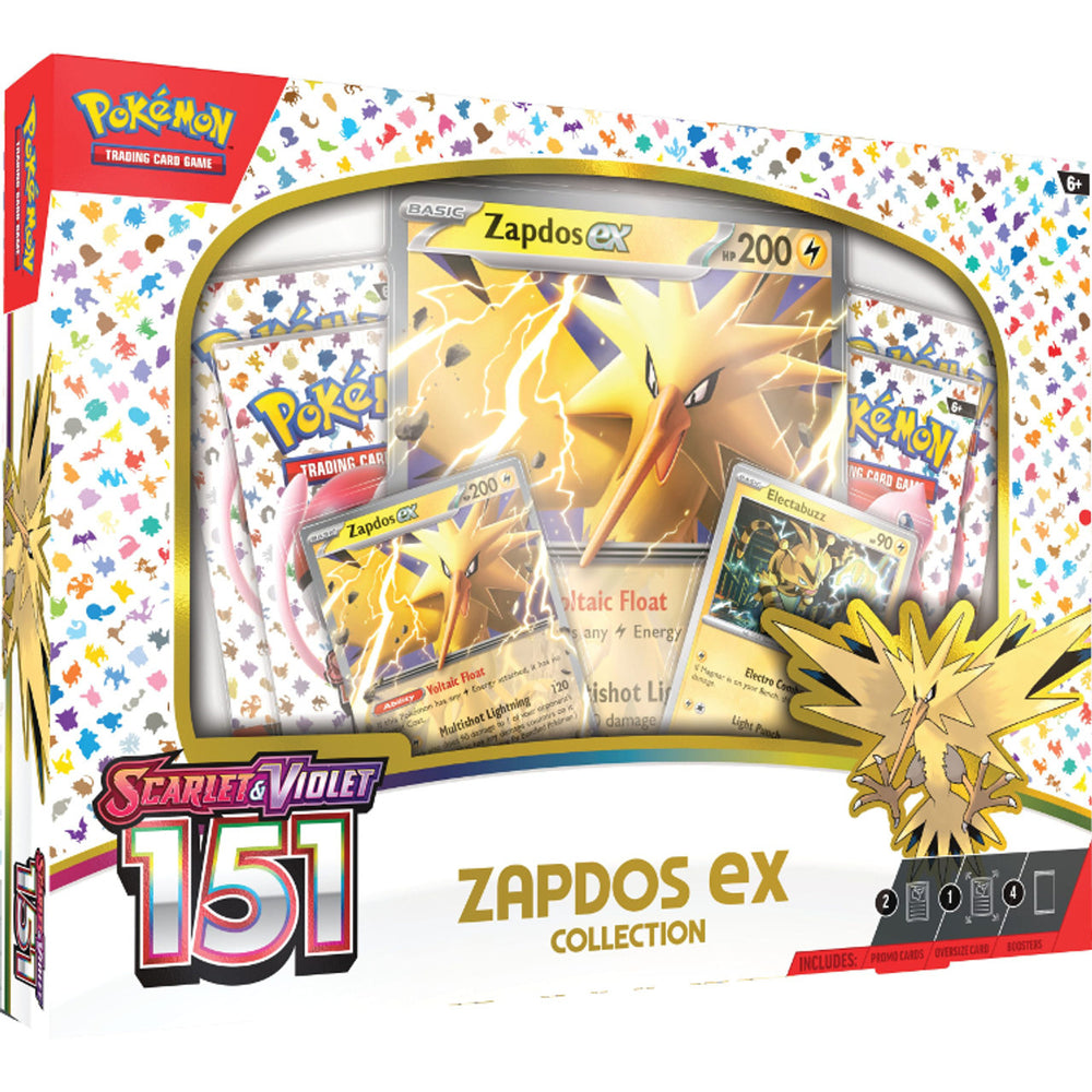 Pokemon: Scarlet & Violet 151: Collection Zapdos ex