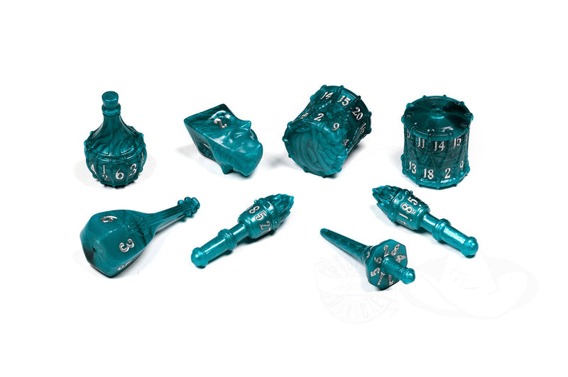 Dice Polyhero Bard: Poly 8 Set