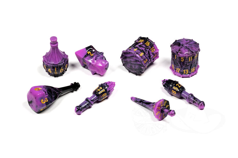 Dice Polyhero Bard: Poly 8 Set
