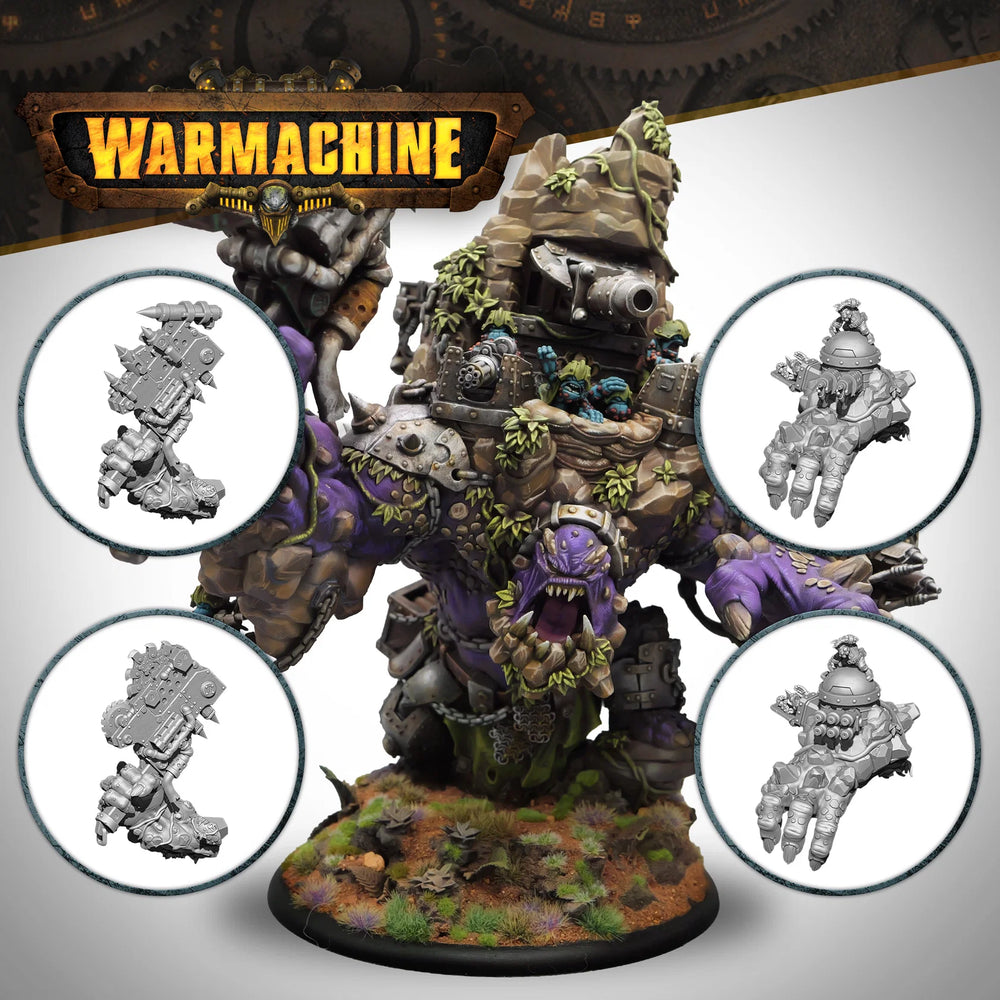 Warmachine: Southern Kriels Kithguard Gargantuan Warbeast - Fortress King