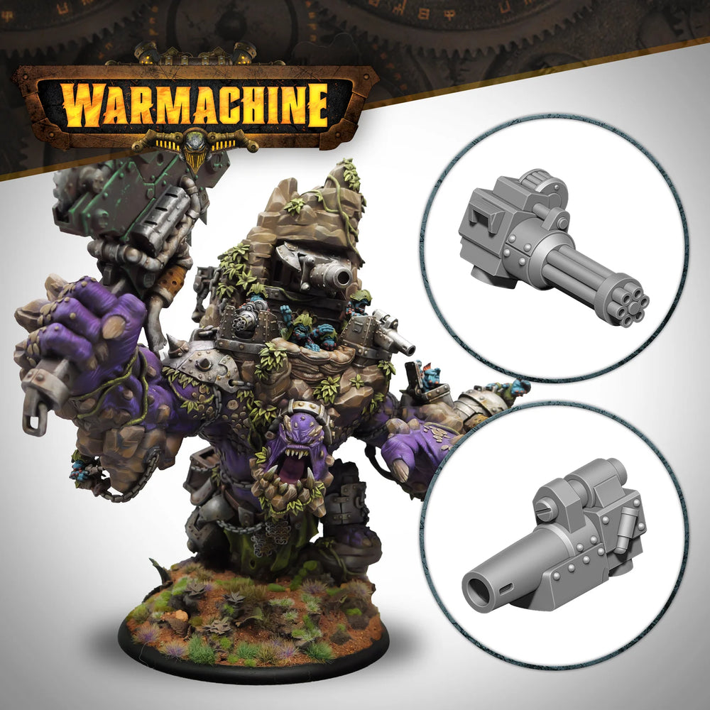 Warmachine: Southern Kriels Kithguard Gargantuan Warbeast - Fortress King