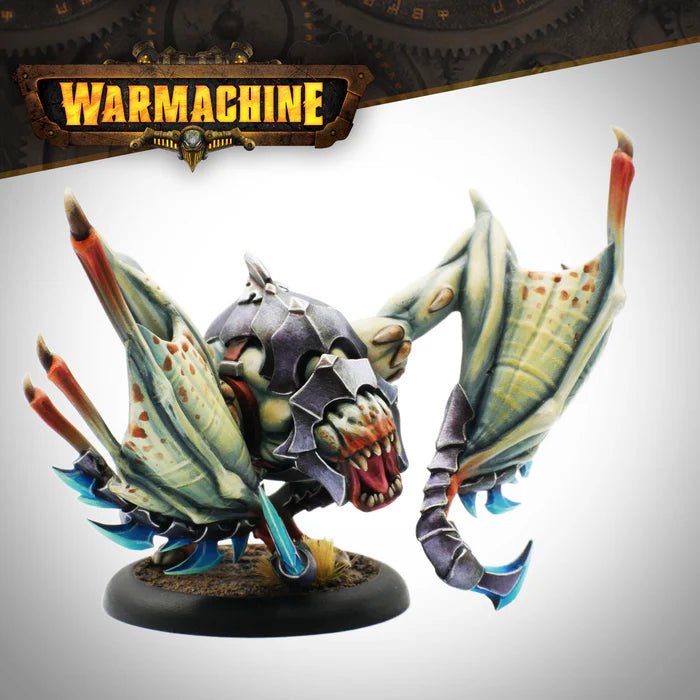 Warmachine: Dusk Fane of Nyrro Light Warbeast - Strygon