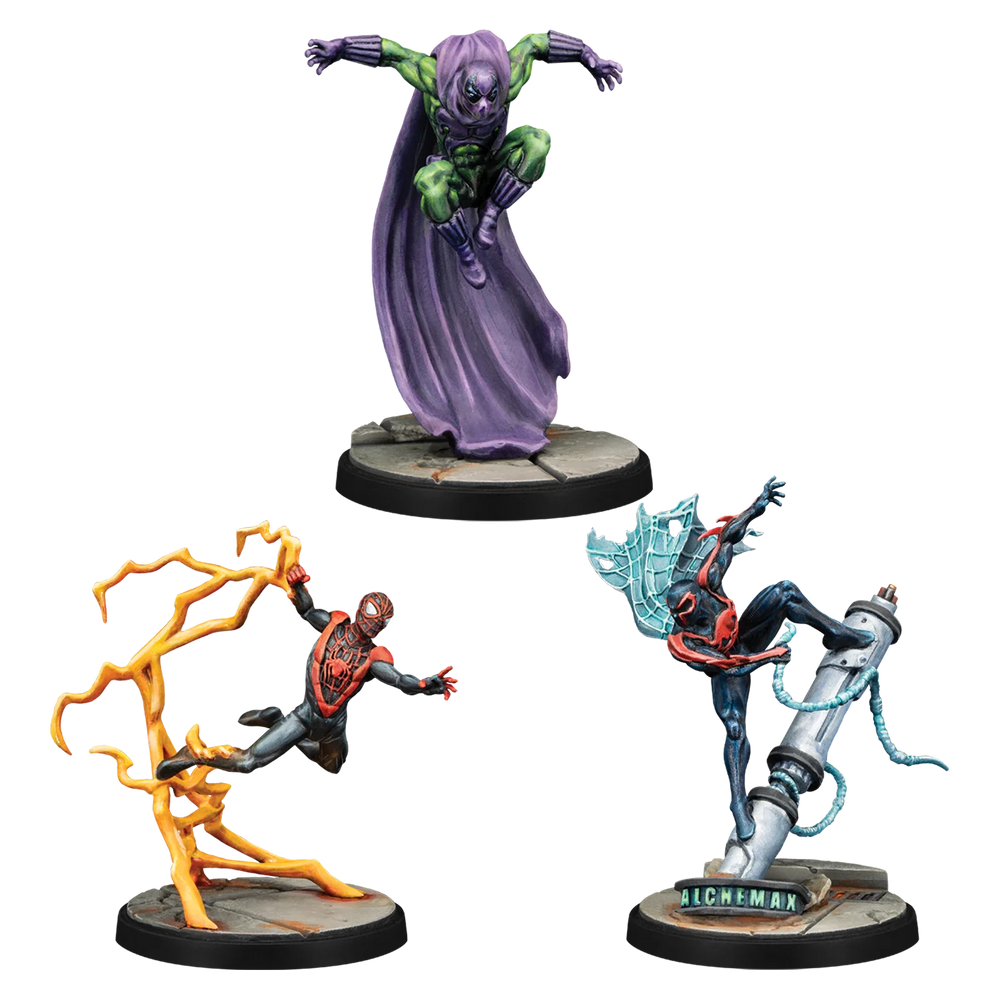 Marvel Crisis Protocol: Hero Prowler, Spider-Man 2099 & Ultimate Spider-Man