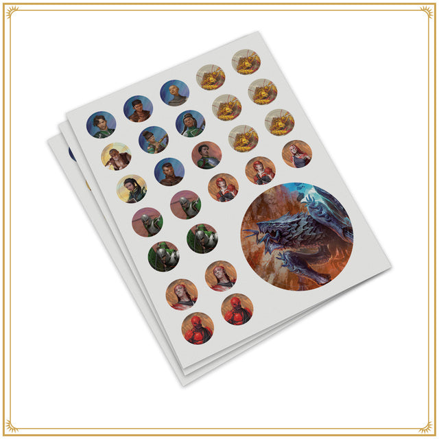 Brandon Sanderson's Cosmere® RPG: Stormlight Punchboard Tokens