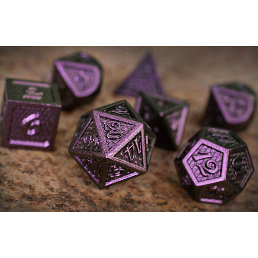 Dice Forged: Poly 7 set Dragon & Scales