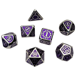 Dice Forged: Poly 7 set Futuristic