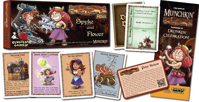 Red Dragon Inn: Allies - Spyke & Flower