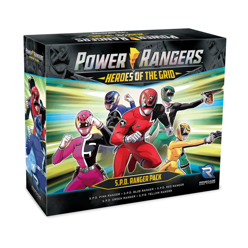 Power Rangers Heroes of the Grid: S.P.D Ranger Pack