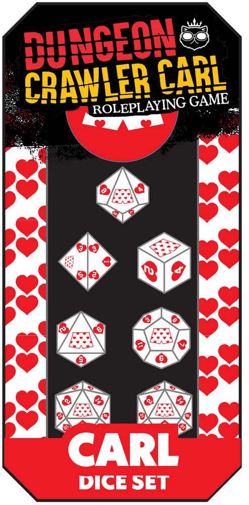Dungeon Crawler Carl RPG: Carl’s Enchanted Big Boi Boxers Dice Set