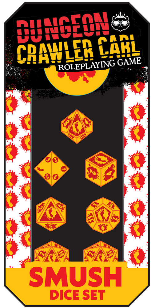 Dungeon Crawler Carl RPG: Smush Dice Set
