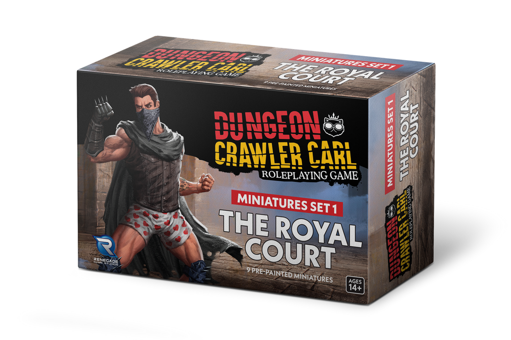 Dungeon Crawler Carl RPG: Miniatures Set 1: Royal Court