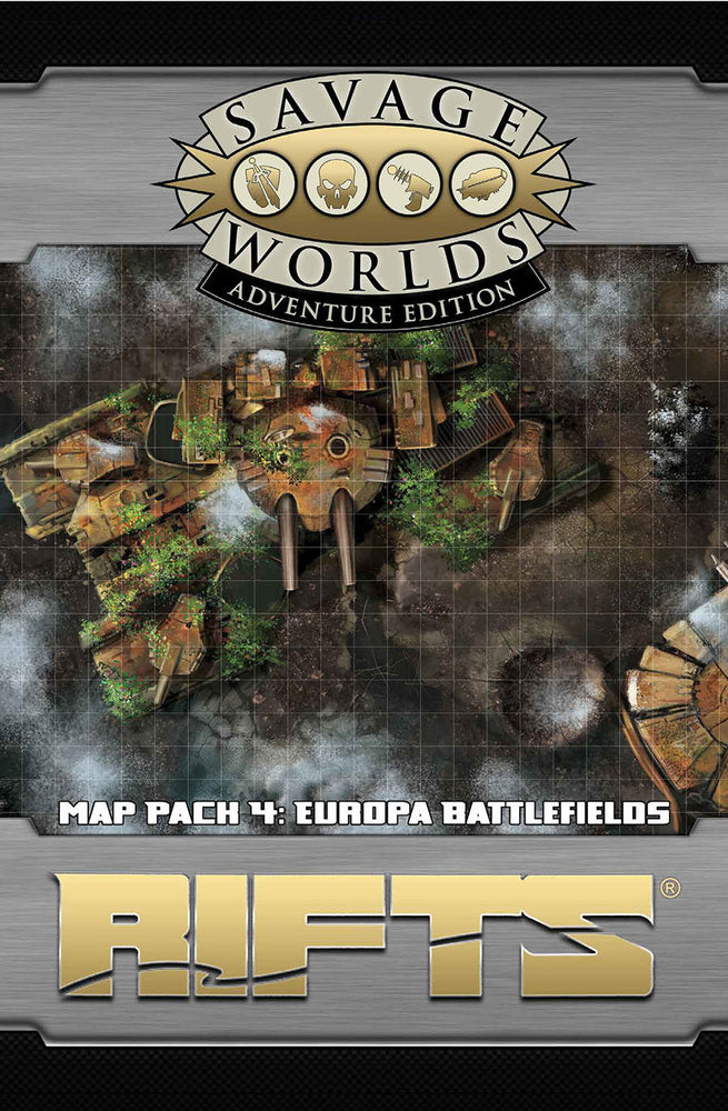 Savage Worlds Rifts: Map Pack 4 - Europa Battlefields