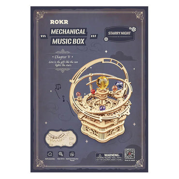 Model Rolife: Music Box - Starry Night Orrery Planetary