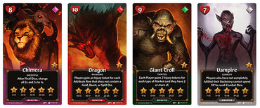 Roll Player: Lenticular Monster Cards (with New Abilities)