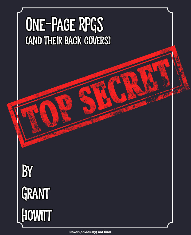One Page Games - Volume 07