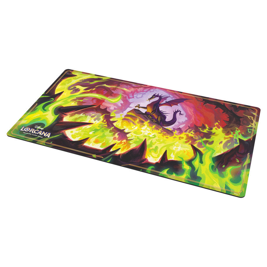Disney Lorcana Playmat: Set 11 Winterspell- Dragon Fire