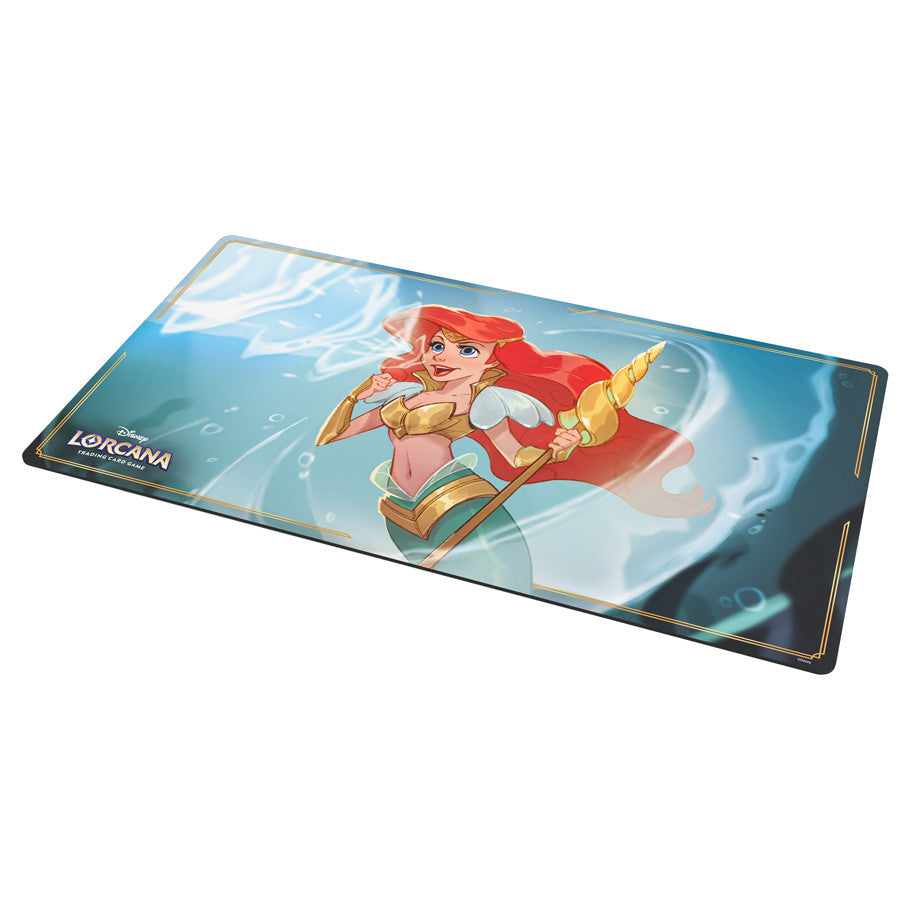 Disney Lorcana Playmat: Set 11 Winterspell - Ariel, Sonic Warrior