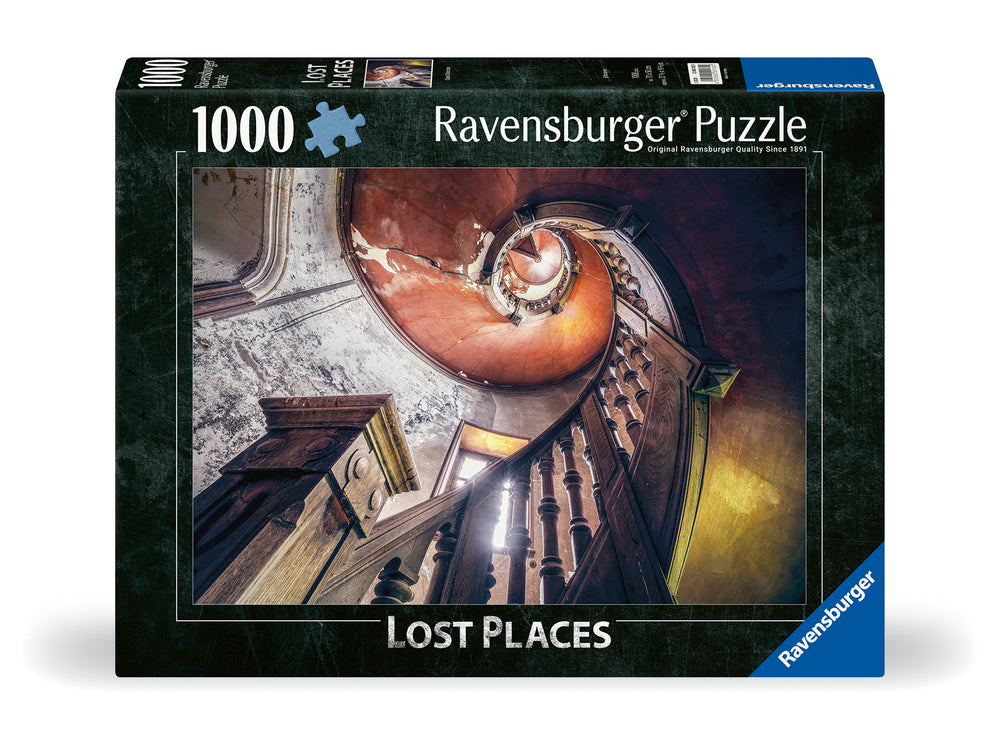 Puzzle Ravensburger: 1000 pc Lost Places- Spiral Staircase