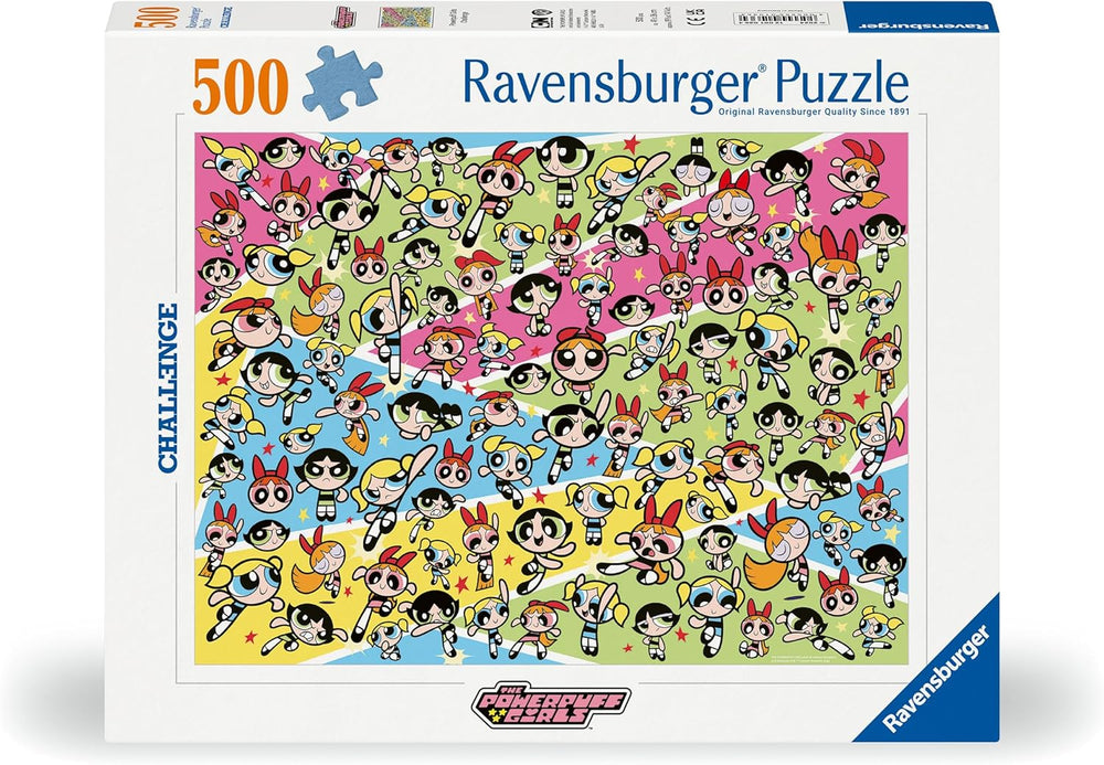 Puzzle Ravensburger:  500 pc The Powerpuff Girls Challenge