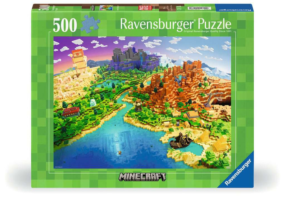 Puzzle Ravensburger:  500 pc Minecraft