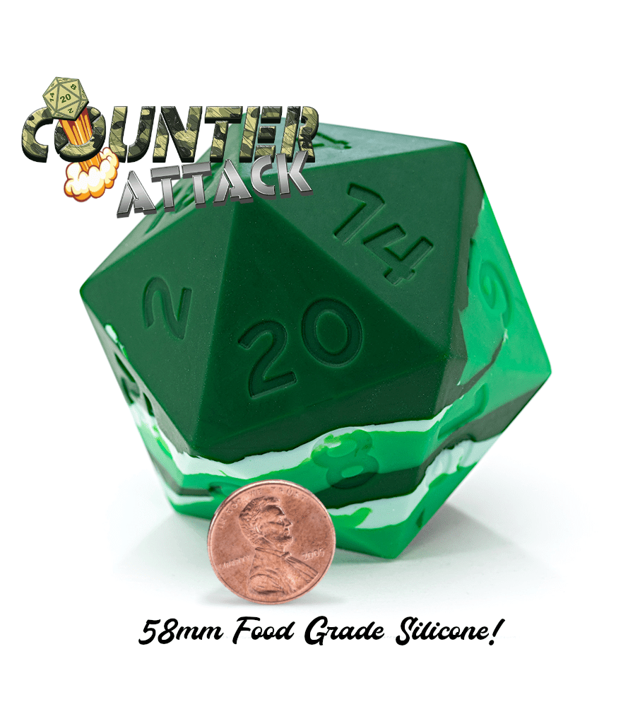 Dice Gate Keeper: D20 58mm Silicone Random Encounter
