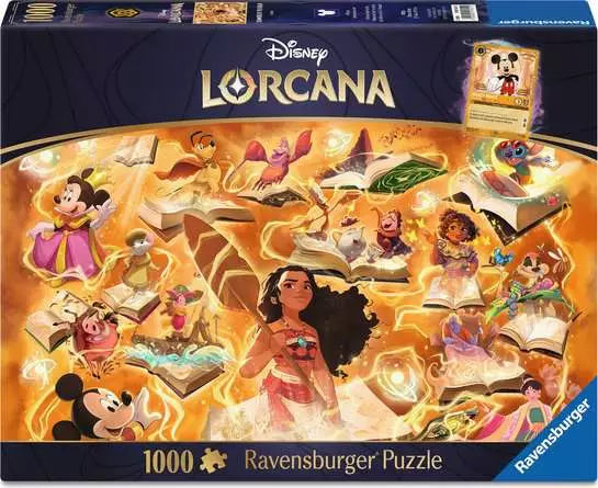 Puzzle Disney Lorcana: Glimmers of the Realm 1000 pc Puzzle - Amber