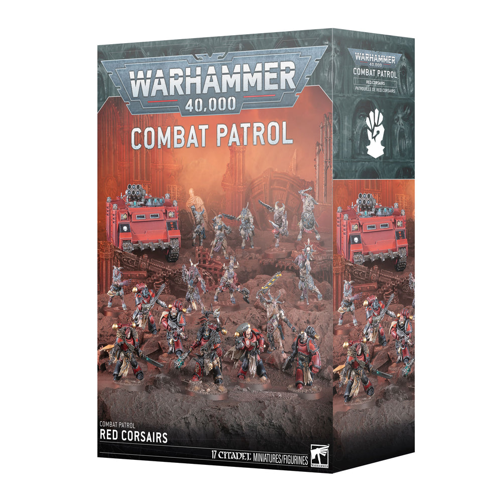 Warhammer 40K Chaos Space Marines: Combat Patrol Red Corsairs