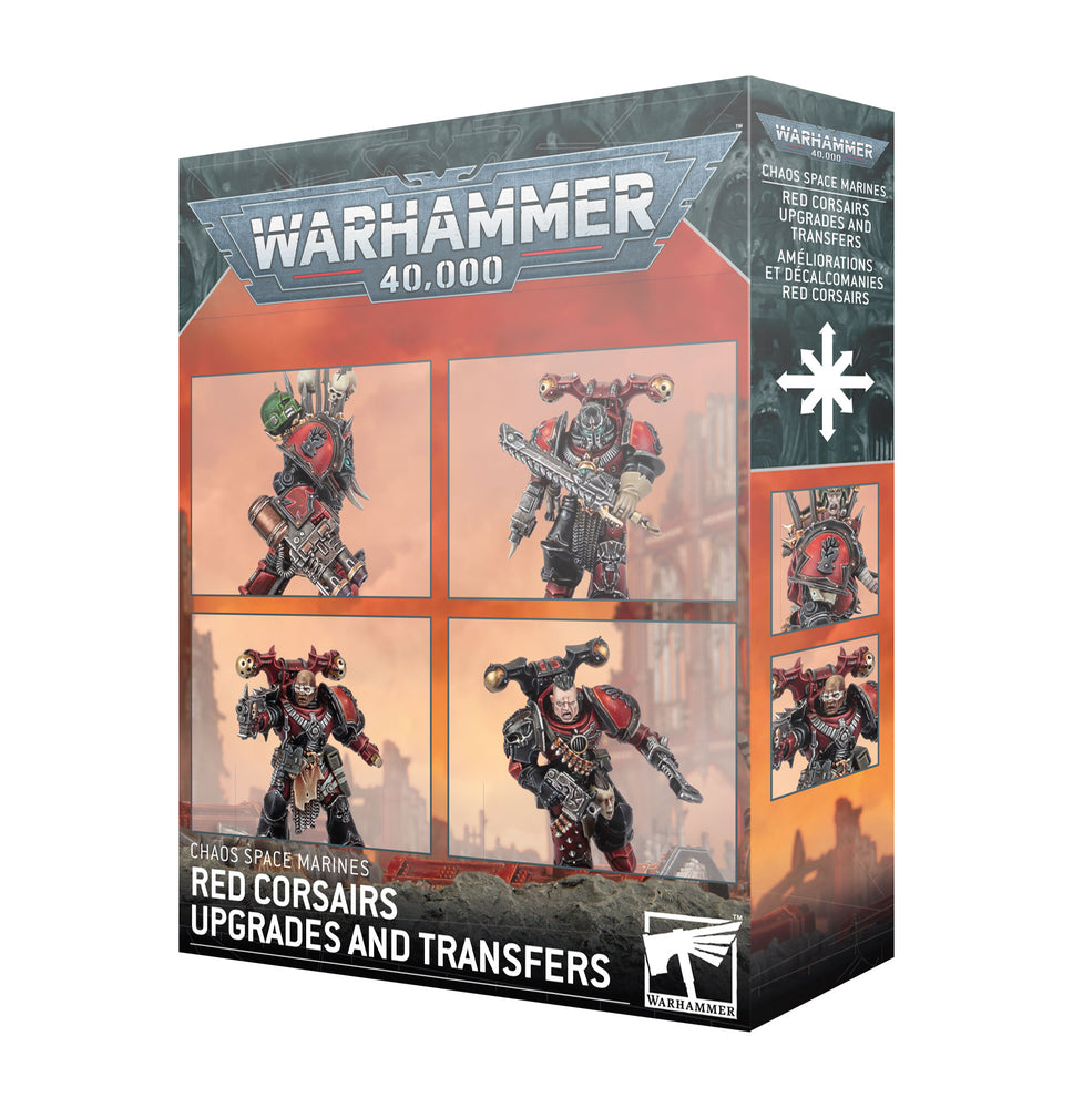 Warhammer 40K Chaos Space Marines: Red Corsairs Upgrades and Transfers