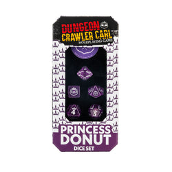 Dungeon Crawler Carl RPG: Princess Donut’s Enchanted Crown of the Sepsis Whore Dice Set