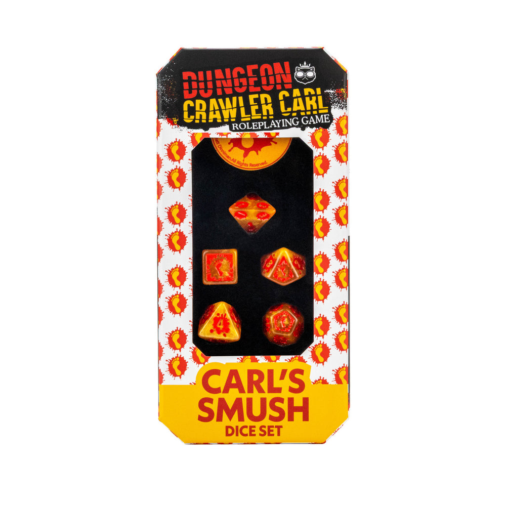 Dungeon Crawler Carl RPG: Smush Dice Set