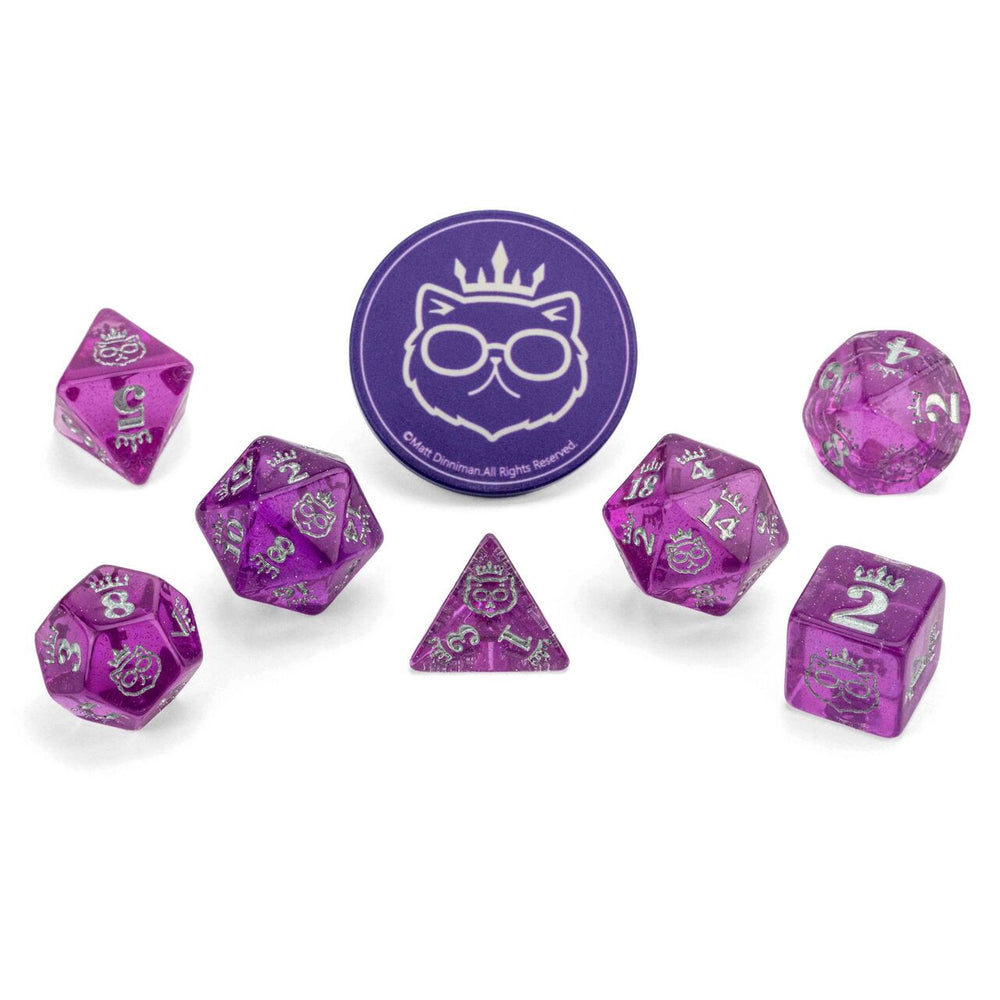Dungeon Crawler Carl RPG: Princess Donut’s Enchanted Crown of the Sepsis Whore Dice Set