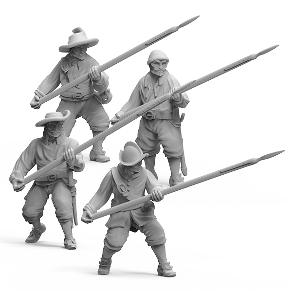 Blood & Plunder: European Pikemen Unit