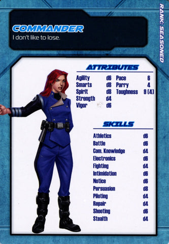 Savage Worlds: Science Fiction Achetypes Set 1