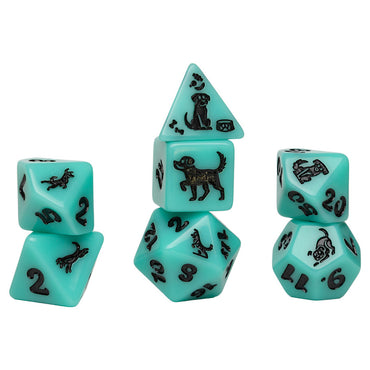 Dice Sirius: Poly 7 Set Animal