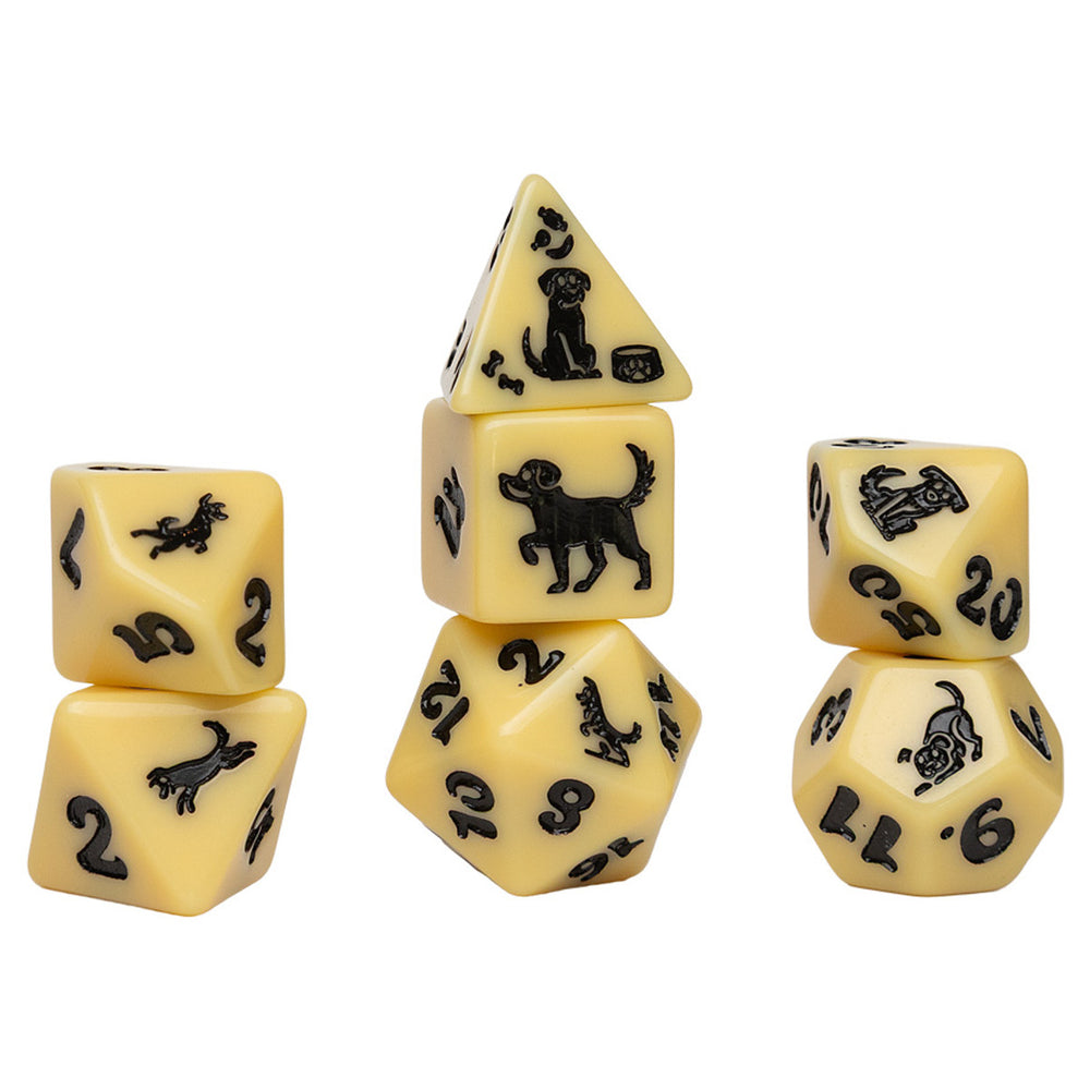 Dice Sirius: Poly 7 Set Animal